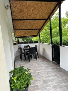 Balkón nebo terasa v ubytování Apartman Zadar Centar(free parking and wi-fi)