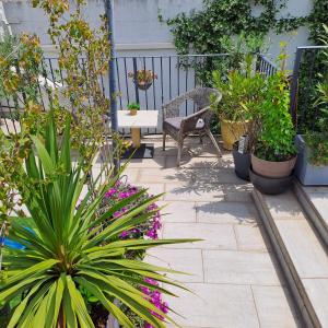 Zahrada ubytování Le Petit Patio