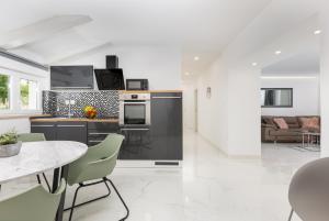 Køkken eller tekøkken på Villa Adri