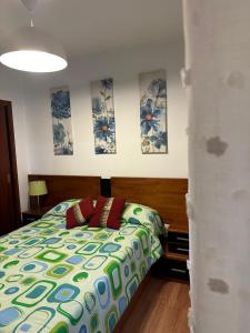 Postel nebo postele na pokoji v ubytování Piso da Ulla