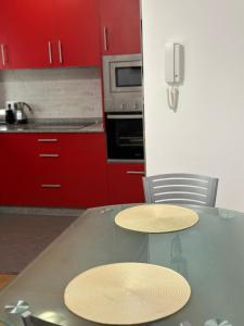 Kuchyň nebo kuchyňský kout v ubytování Piso da Ulla