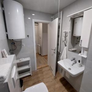 Koupelna v ubytování Studio Vera