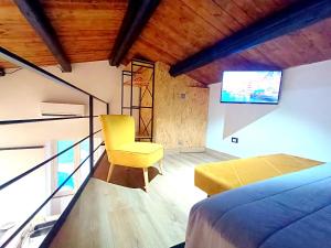 Posezení v ubytování Ti Scialìi Loft