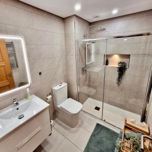 Ένα μπάνιο στο Penthouse Cálida