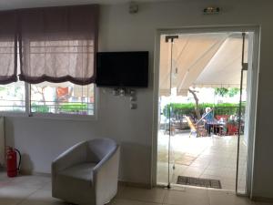 A television and/or entertainment centre at Alexandros