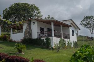 Jardín al aire libre en Finca Las Aguas