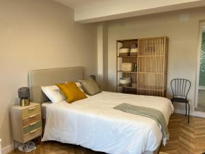 Ένα ή περισσότερα κρεβάτια σε δωμάτιο στο Apartamento Dlirio Lujo y Confort