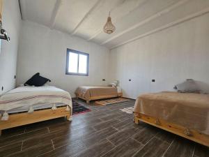 Кровать или кровати в номере apartment vue Mer