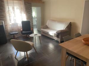 Posezení v ubytování Morada del Santo