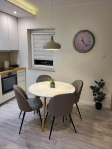 Kuchyňa alebo kuchynka v ubytovaní Apartament Rzeczypospolitej