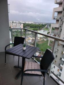 Balkón alebo terasa v ubytovaní Apartament Rzeczypospolitej