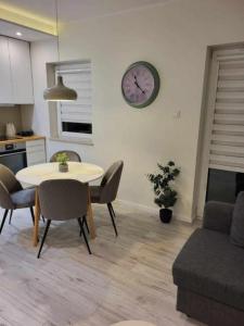 Kuchyňa alebo kuchynka v ubytovaní Apartament Rzeczypospolitej
