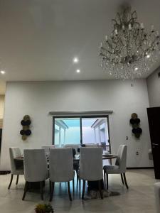 Ruang duduk di Villa napoles