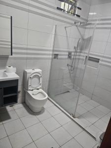 Koupelna v ubytování Silverwood