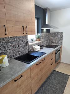 Küche/Küchenzeile in der Unterkunft Villa HAUS NIKO