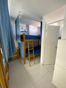 Kuchyň nebo kuchyňský kout v ubytování Hostel Killamoon Centro