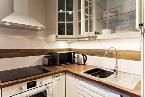 Kuchnia lub aneks kuchenny w obiekcie Apartmány Chata Švadlenka