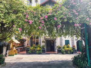 Zahrada ubytování De Syloia Hotel