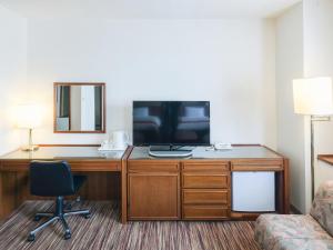 TV in/ali zabaviščno središče v nastanitvi Vessel Inn Yachiyo Katsudai Station