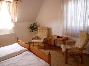 Istumisnurk majutusasutuses Hotel Solaster Garni
