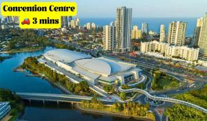 Nespecifikovaný výhled na destinaci Gold Coast nebo výhled na město při pohledu z apartmánu