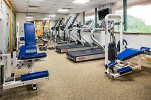 Fitness centrum a/nebo fitness zařízení v ubytování Holiday Inn Wuhan Riverside by IHG