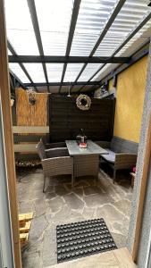 Posezení v ubytování Ferienwohnung Casa Claudia
