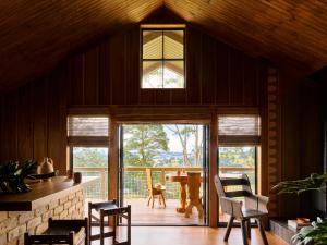 Svetainės erdvė apgyvendinimo įstaigoje Sun Ranch Byron Bay