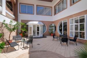 Posezení v ubytování Hotel Delle Palme