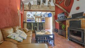 Posezení v ubytování Casa Huerta El Fontanarillo Montemayor by Ruralidays