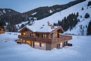 Alpenchalet Prinsengut talvel