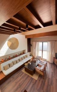 Posezení v ubytování Lavanya Villa Dhulikhel