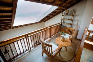 Posezení v ubytování Lavanya Villa Dhulikhel