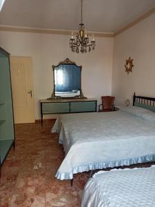Postel nebo postele na pokoji v ubytování Alba sul mare