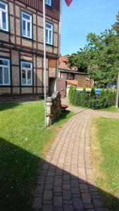 Zahrada ubytování FeWo in Ilsenburg Waldblick, schöne Aussicht