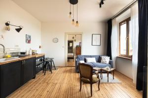 Kuchyňa alebo kuchynka v ubytovaní Romantic apartment in the city centre