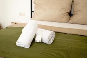 Posteľ alebo postele v izbe v ubytovaní Romantic apartment in the city centre