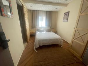 Voodi või voodid majutusasutuse ANNI Guesthouse Hostel toas