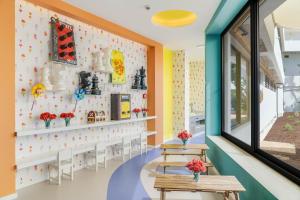 A cozinha ou cozinha compacta de Pestana Blue Alvor Beach - All Inclusive Hotel
