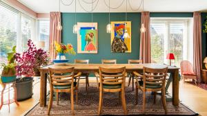 Et opholdsområde på Villa Boutique