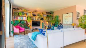 Et opholdsområde på Villa Boutique