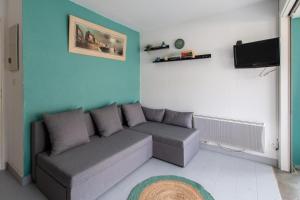 Posezení v ubytování Le Jade Family - Idéal enfant - Mer - Commerces
