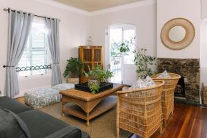 Auberge Burgundy Boutique Hotel & Spa的休息区
