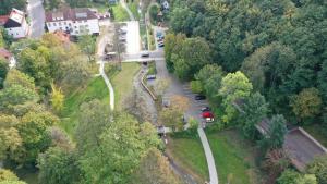 Letecký snímek ubytování Hotel Luisenpark