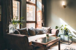 Posezení v ubytování Hotel Ariston Prague