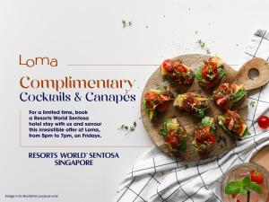 新加坡的住宿－Resorts World Sentosa - Hotel Ora，盘上西红柿的烹饪书封面