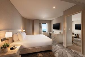 Vuode tai vuoteita majoituspaikassa Hilton Darwin