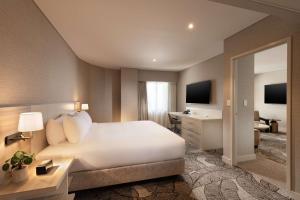 Vuode tai vuoteita majoituspaikassa Hilton Darwin