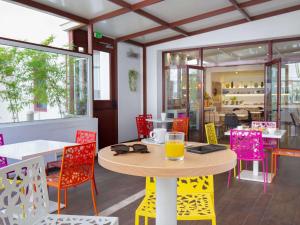 Гостиная зона в Novotel Suites Perpignan Centre