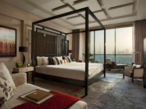 Katil atau katil-katil dalam bilik di Raffles Dubai